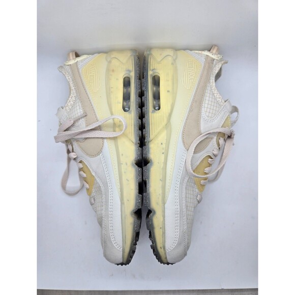 Nike Air Max Terrascape 90 Shoes Womens 9.5 Light Bone Athletic Running Sneakers - Picture 6 of 8